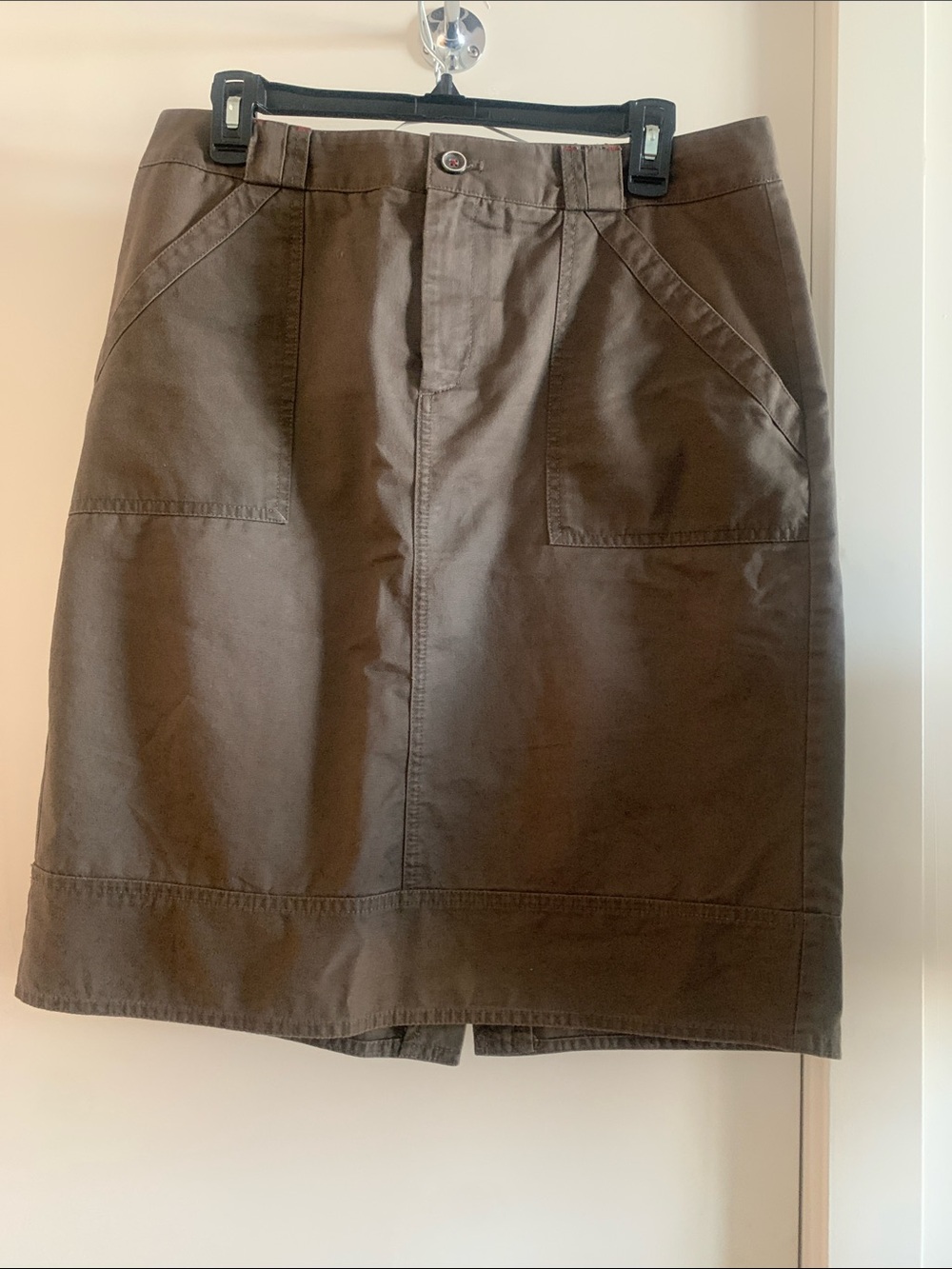 Banana Republic Women’s Brown Casual Pocket Skirt size 12